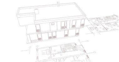 çizgili mimari duvar kağıdı, dijital arkaplan