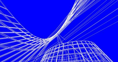 soyut mimari duvar kağıdı, dijital arkaplan