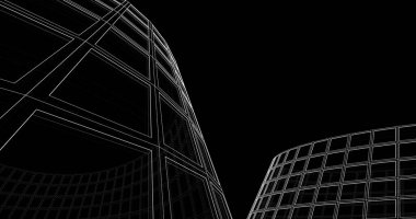 soyut mimari duvar kağıdı, dijital arkaplan