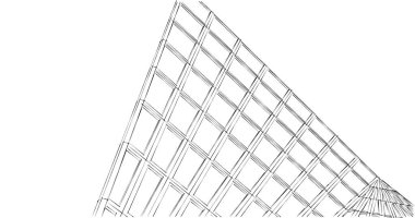 soyut mimari duvar kağıdı, dijital arkaplan