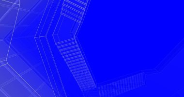 soyut mimari duvar kağıdı, dijital arkaplan