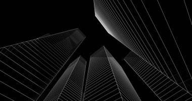 soyut mimari duvar kağıdı, dijital arkaplan