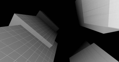 soyut mimari duvar kağıdı, dijital arkaplan