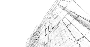 soyut mimari duvar kağıdı, dijital arkaplan