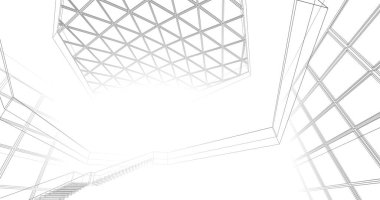 soyut mimari duvar kağıdı, dijital arkaplan