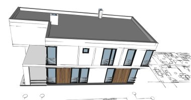 çizgili mimari duvar kağıdı, dijital arkaplan