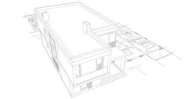 çizgili mimari duvar kağıdı, dijital arkaplan