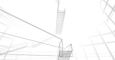 soyut mimari duvar kağıdı, dijital arkaplan