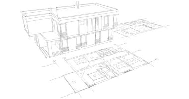 çizgili mimari duvar kağıdı, dijital arkaplan