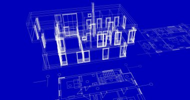 çizgili mimari duvar kağıdı, dijital arkaplan