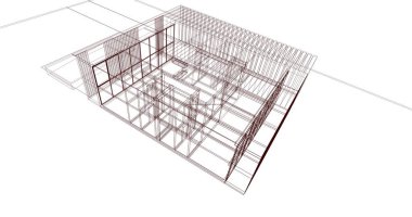 çizgili mimari duvar kağıdı, dijital arkaplan