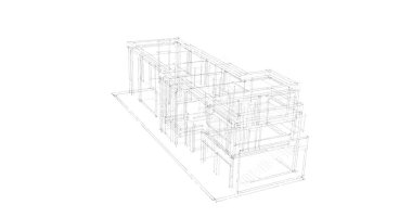 çizgili mimari duvar kağıdı, dijital arkaplan