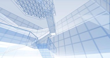 soyut mimari duvar kağıdı, dijital arkaplan