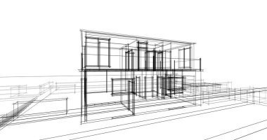 soyut mimari duvar kağıdı, dijital arkaplan