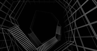 soyut mimari duvar kağıdı, dijital arkaplan