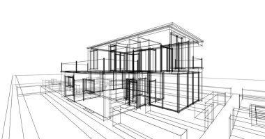 soyut mimari duvar kağıdı, dijital arkaplan