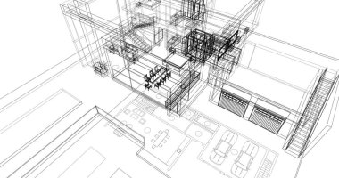 soyut mimari duvar kağıdı, dijital arkaplan