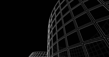 soyut mimari duvar kağıdı, dijital arkaplan