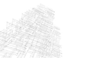 soyut mimari duvar kağıdı, dijital arkaplan