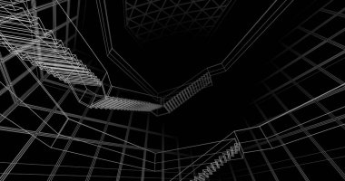 soyut mimari duvar kağıdı, dijital arkaplan