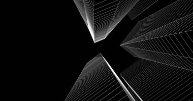 soyut mimari duvar kağıdı, dijital arkaplan