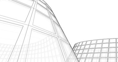 soyut mimari duvar kağıdı, dijital arkaplan