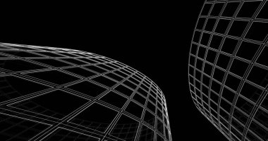 soyut mimari duvar kağıdı, dijital arkaplan