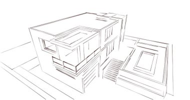 soyut mimari duvar kağıdı, dijital arkaplan