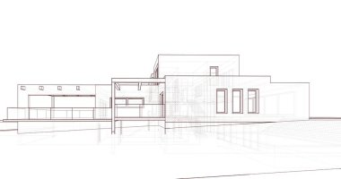 çizgili mimari duvar kağıdı, dijital arkaplan