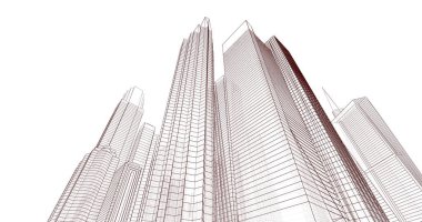 soyut mimari duvar kağıdı, dijital arkaplan