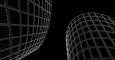 soyut mimari duvar kağıdı, dijital arkaplan