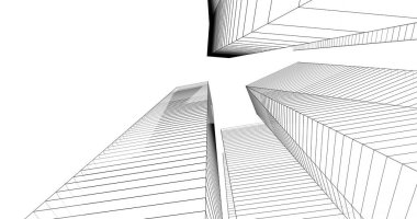 soyut mimari duvar kağıdı, dijital arkaplan