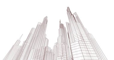 soyut mimari duvar kağıdı, dijital arkaplan