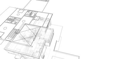 soyut mimari duvar kağıdı, dijital arkaplan