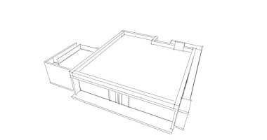 çizgili mimari duvar kağıdı, dijital arkaplan