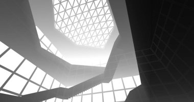 soyut mimari duvar kağıdı, dijital arkaplan