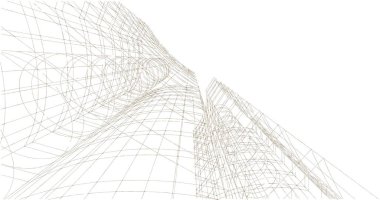 soyut mimari duvar kağıdı, dijital arkaplan