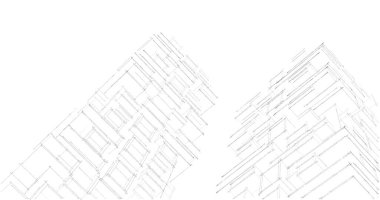 soyut mimari duvar kağıdı, dijital arkaplan