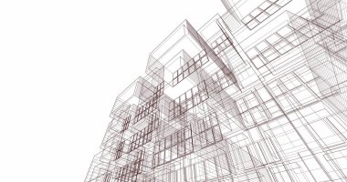 soyut mimari duvar kağıdı, dijital arkaplan