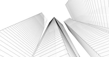 soyut mimari duvar kağıdı, dijital arkaplan