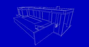 çizgili mimari duvar kağıdı, dijital arkaplan