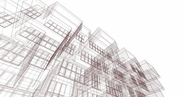 soyut mimari duvar kağıdı, dijital arkaplan