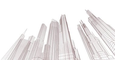 soyut mimari duvar kağıdı, dijital arkaplan