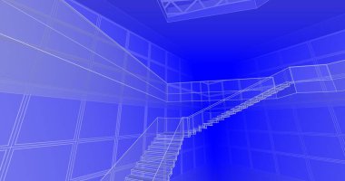 soyut mimari duvar kağıdı, dijital arkaplan