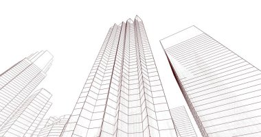 soyut mimari duvar kağıdı, dijital arkaplan