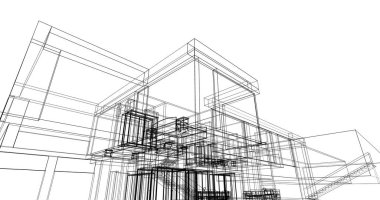 çizgili mimari duvar kağıdı, dijital arkaplan