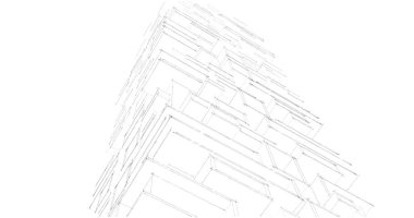 soyut mimari duvar kağıdı, dijital arkaplan