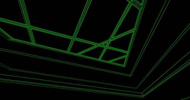 soyut mimari duvar kağıdı konsepti, dijital arkaplan