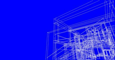 çizgili mimari duvar kağıdı, dijital arkaplan