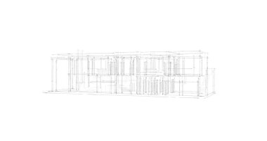 çizgili mimari duvar kağıdı, dijital arkaplan